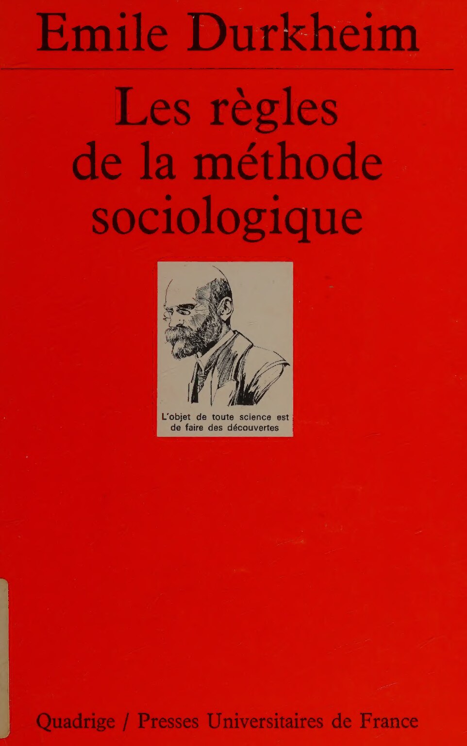 Les règles de la méthode sociologique