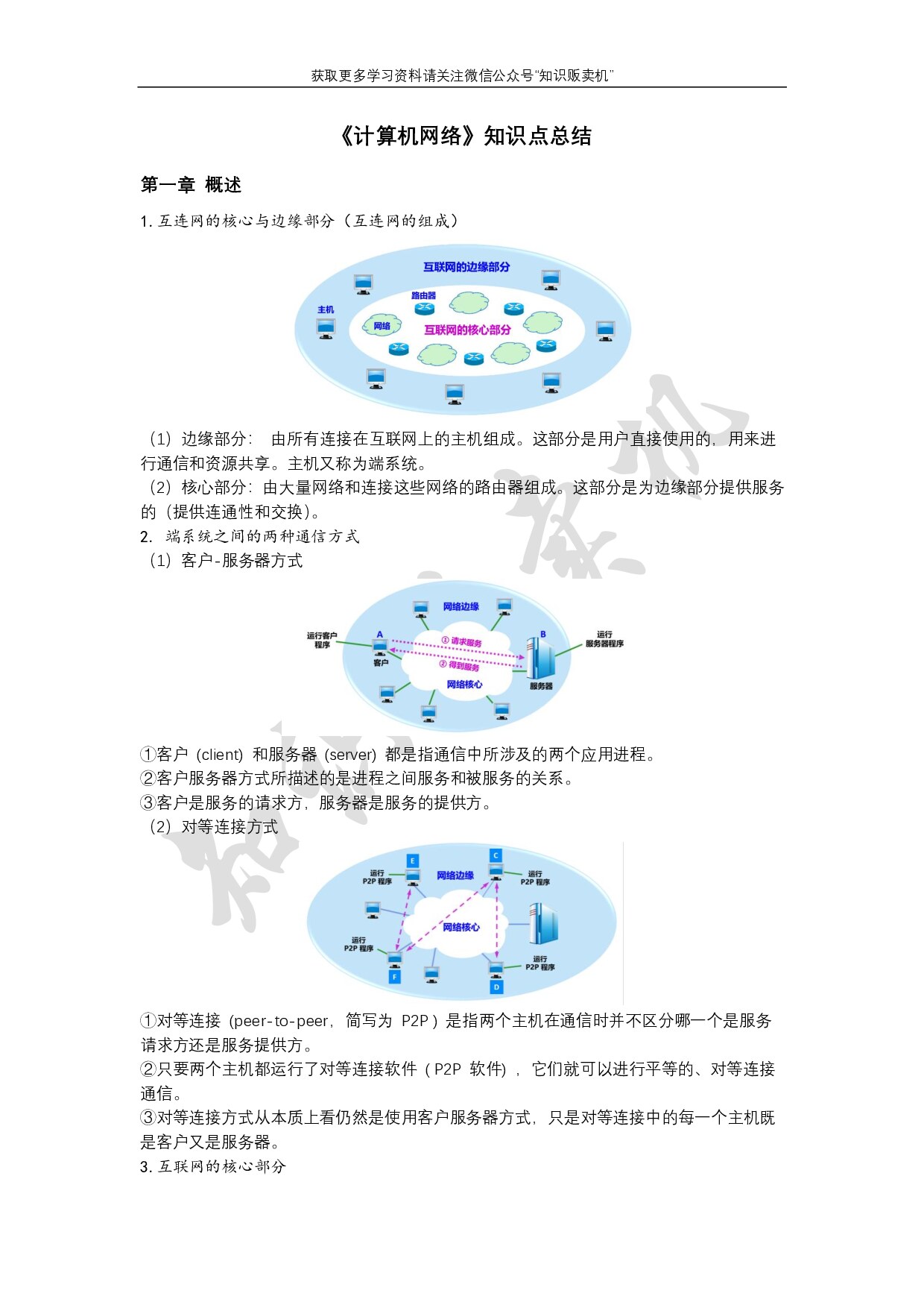《计算机网络》知识点总结